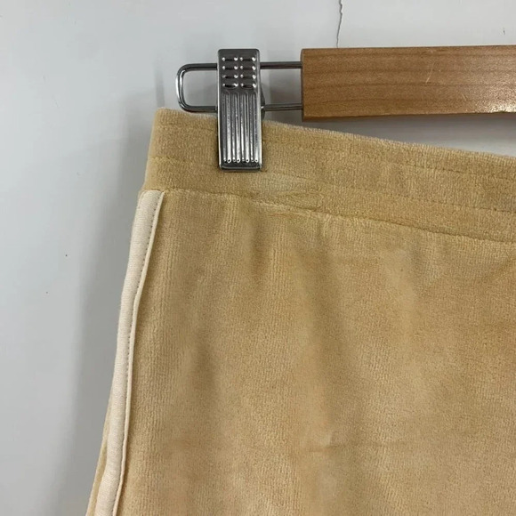 Iets Frans Women's Velour Logo Runner Shorts In Tawny Port Size L NWT - Picture 4 of 12